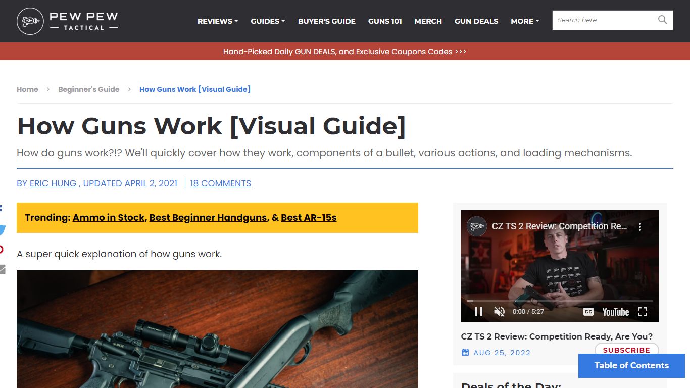 How Guns Work [Visual Guide] - Pew Pew Tactical